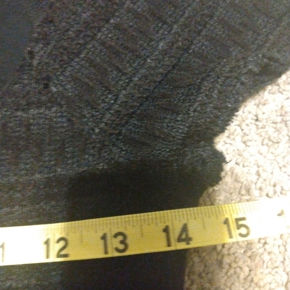 Free People Cozy Day Knit Black Flounce Cap Slve. Ruffle Hem BoHo Mini Dress  S - Picture 13 of 13